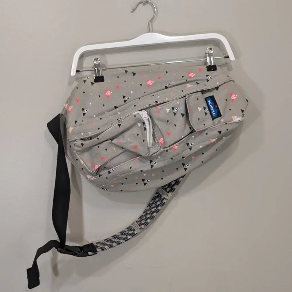KAVU Original Rope Bag Sling‎ Pack Crossbody Spearheaded Design